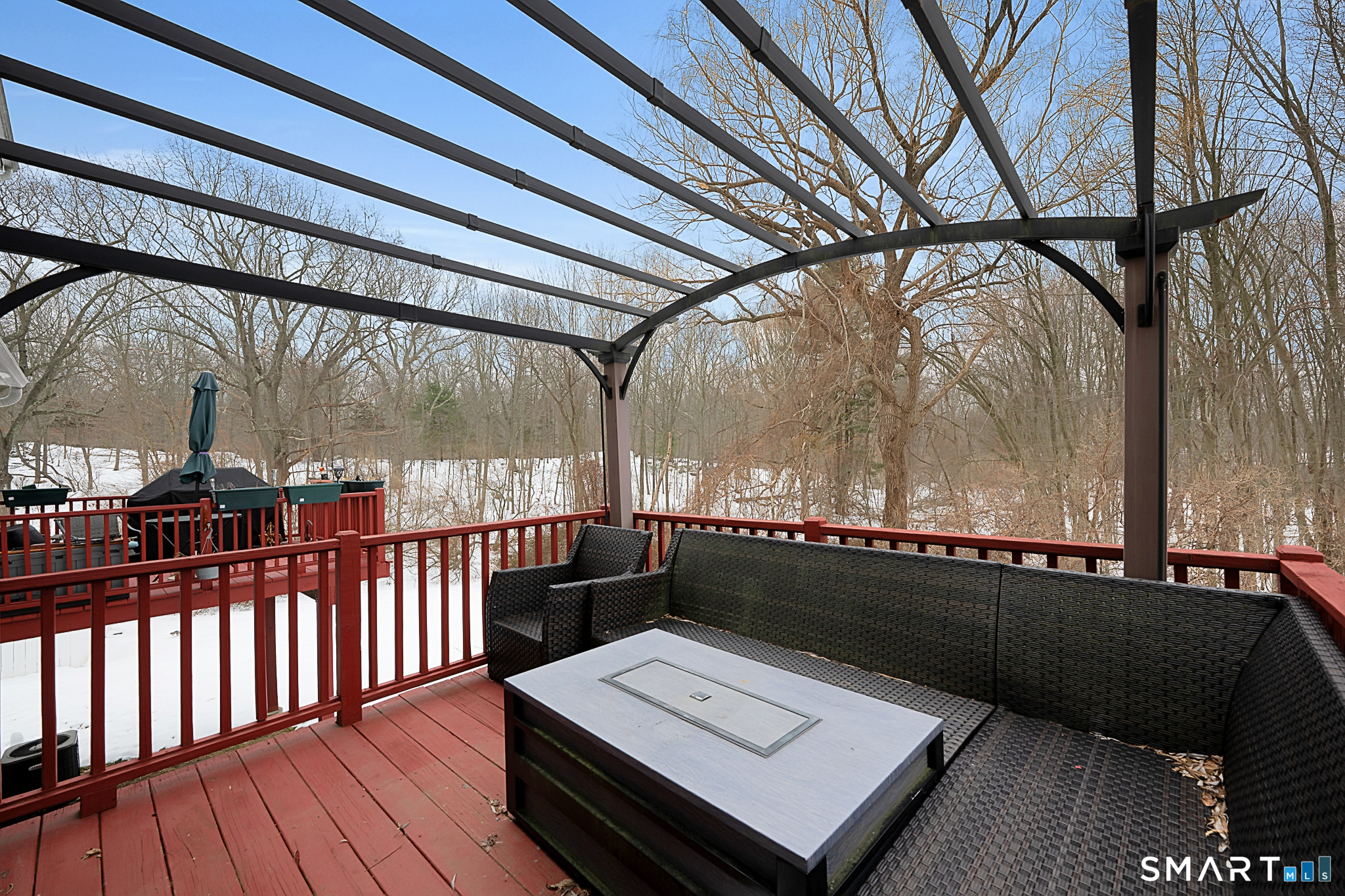 30 Silver Sands Road, Unit C9 East Haven, CT 06512 - Photo 28 of 36 a view of a balcony with wooden floor