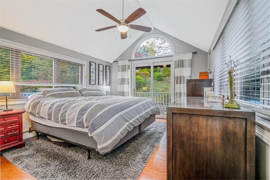 21 Marquette Road Pittsburgh, PA 15229 - Photo 20 of 44 a bedroom with a large bed and a large window