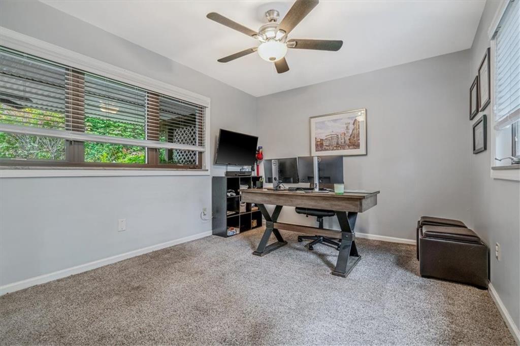 21 Marquette Road Pittsburgh, PA 15229 - Photo 25 of 44 a view of a workspace with furniture and a window
