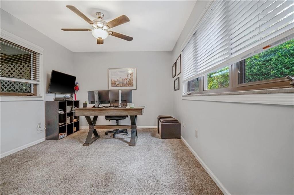 21 Marquette Road Pittsburgh, PA 15229 - Photo 26 of 44 a view of a workspace with furniture and a window