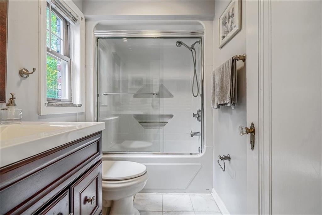 21 Marquette Road Pittsburgh, PA 15229 - Photo 30 of 44 a bathroom with a sink toilet and shower