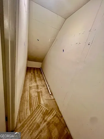 a view of a deck yard