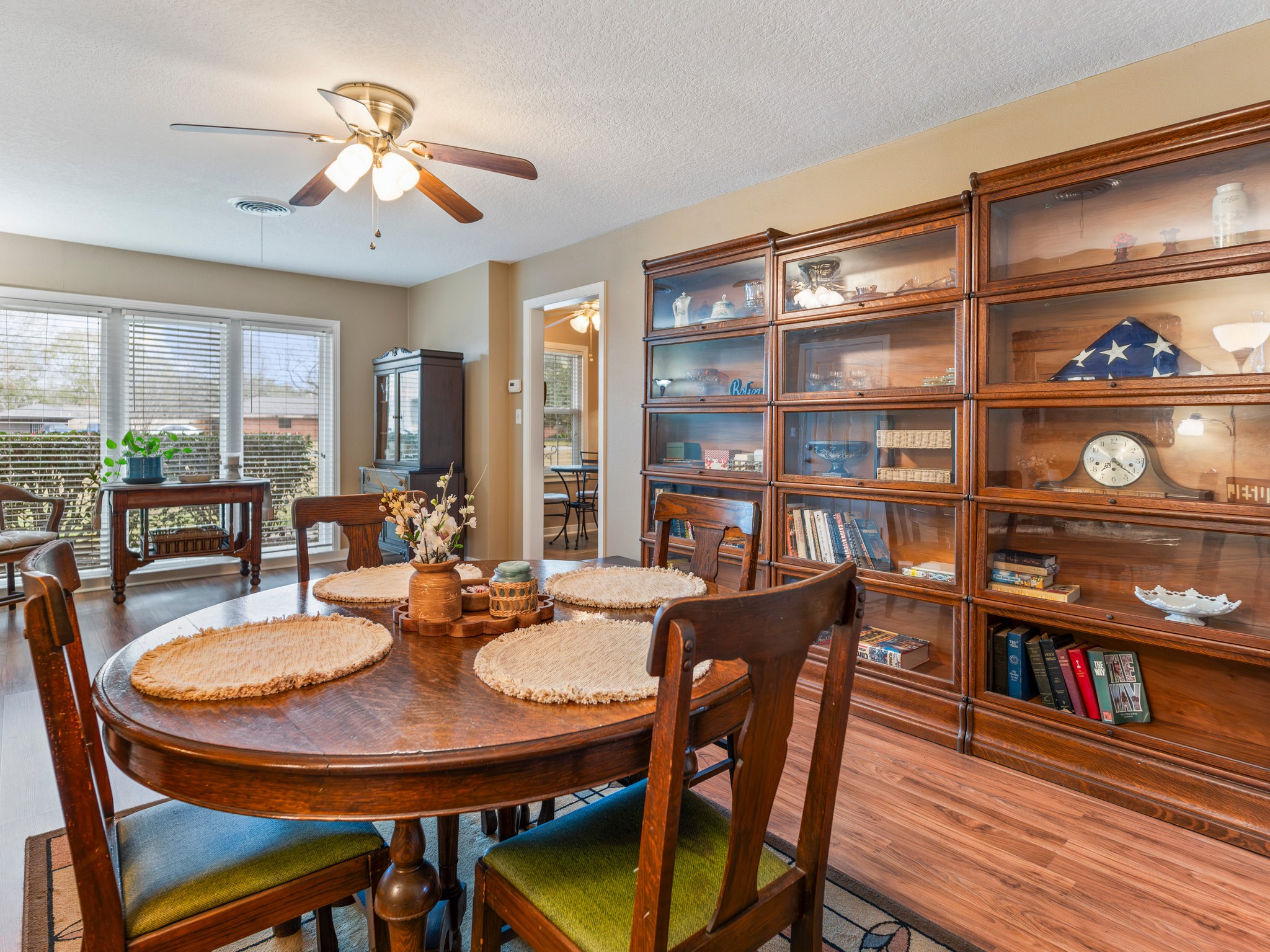 910 6th Street Bay City, TX 77414 - Photo 20 of 34 a view of a dining room with furniture window and wooden floor