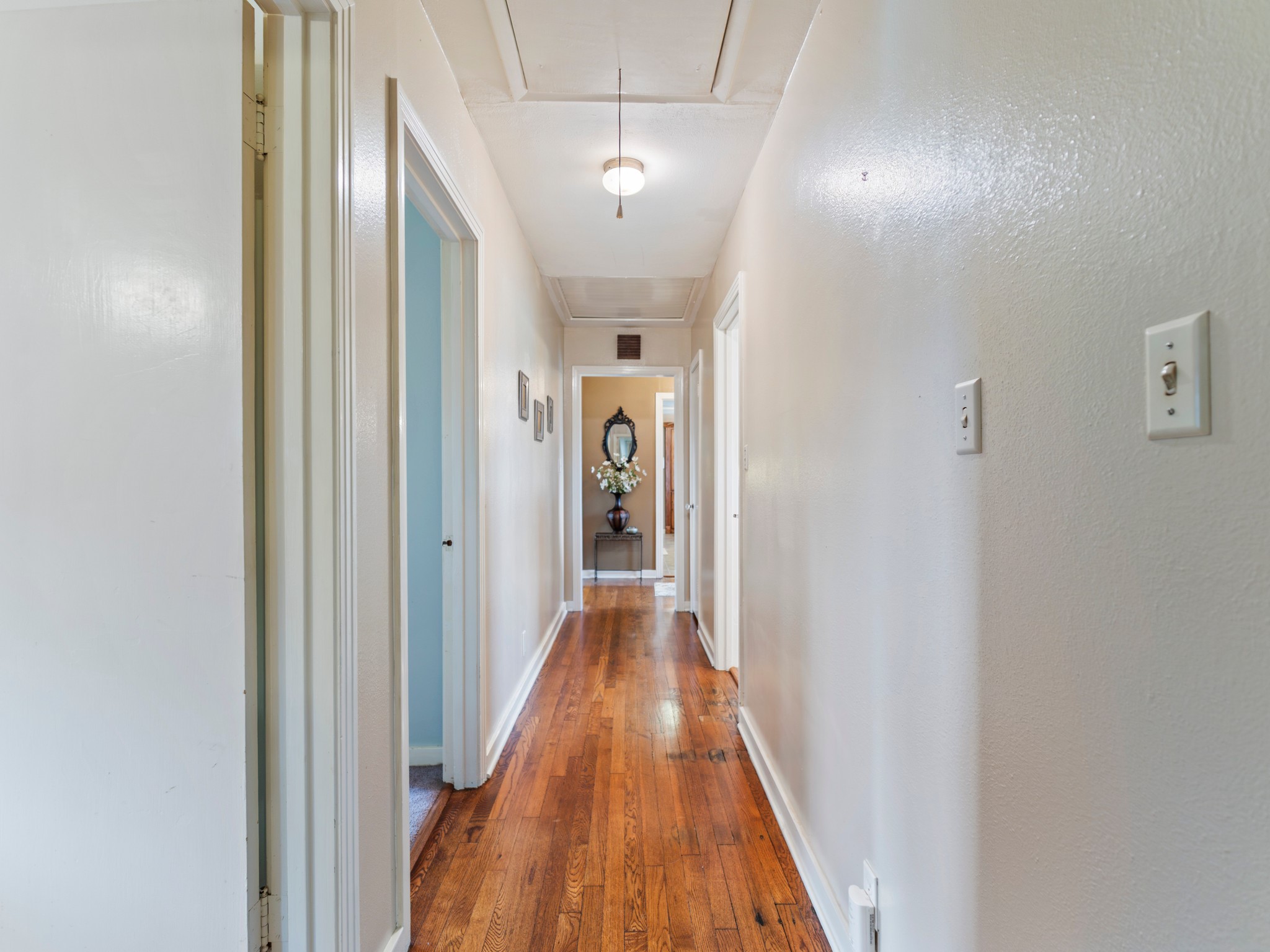 910 6th Street Bay City, TX 77414 - Photo 34 of 34 a view of a hallway with wooden floor and staircase