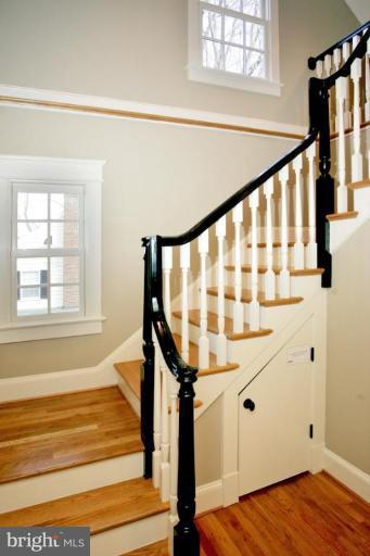 7205 Ridgewood Avenue Chevy Chase, MD 20815 - Photo 25 of 27 Staircase to the 4th floor.