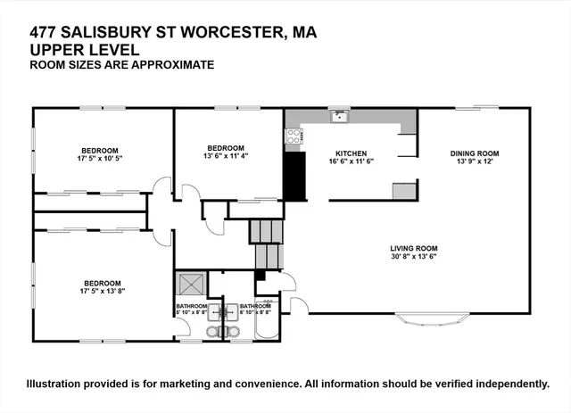 $599,900 | 477 Salisbury Street, Worcester, MA 01609