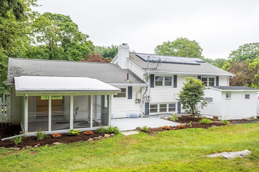 477 Salisbury Street Worcester, MA 01609 - Photo 41 of 42 a front view of a house with a yard