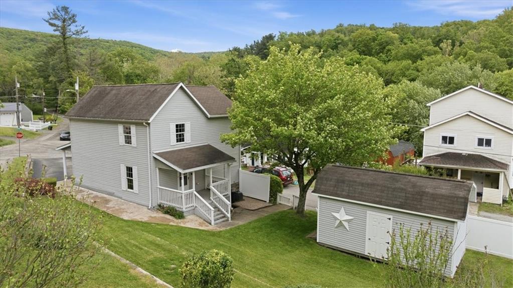 470 Reidmore Road Connellsville, PA 15425 - Photo 3 of 29 a aerial view of a house with a yard
