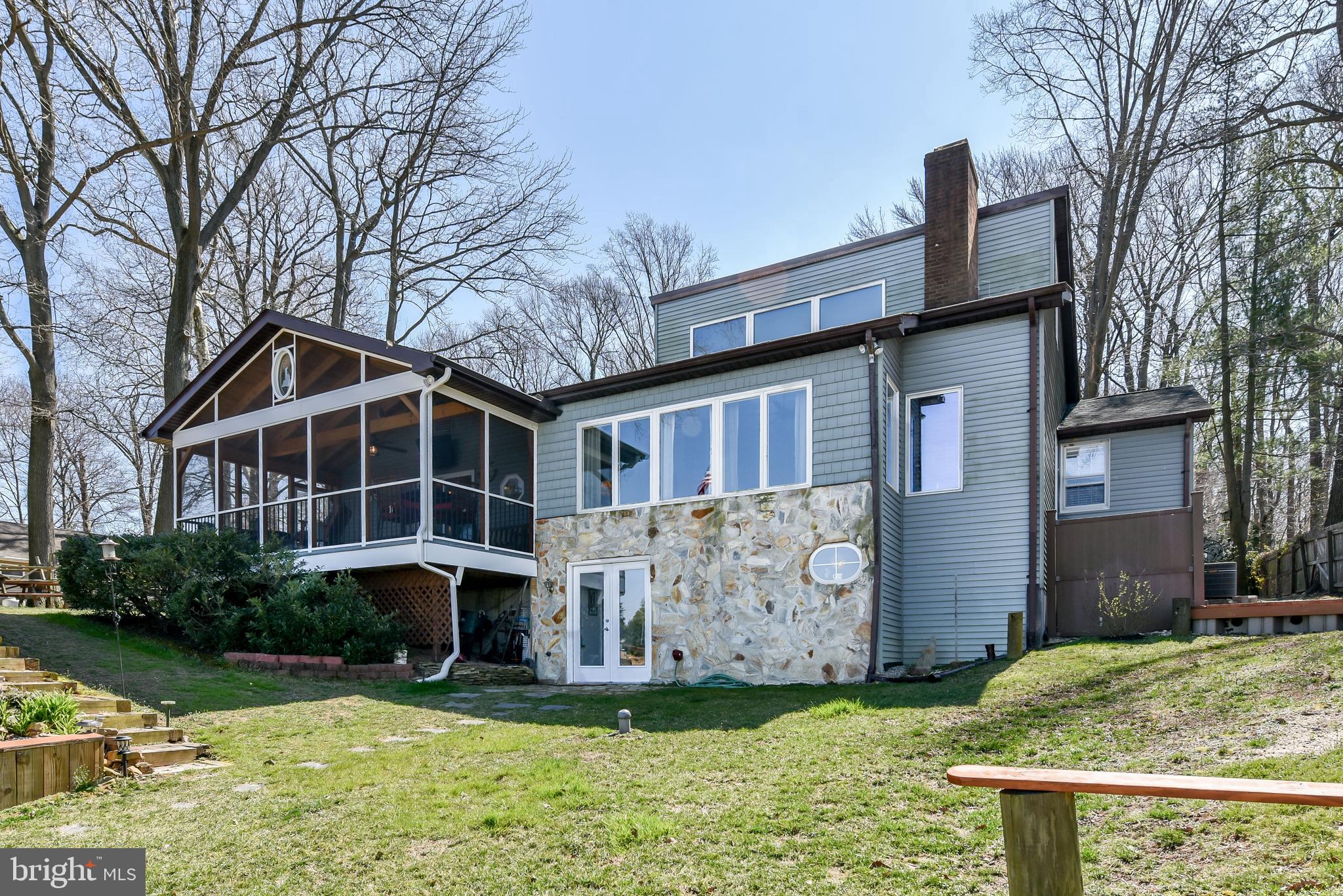 79 Knollwood Road Elkton, MD 21921 - Photo 3 of 40 Exterior rear of home---real stone on back--
