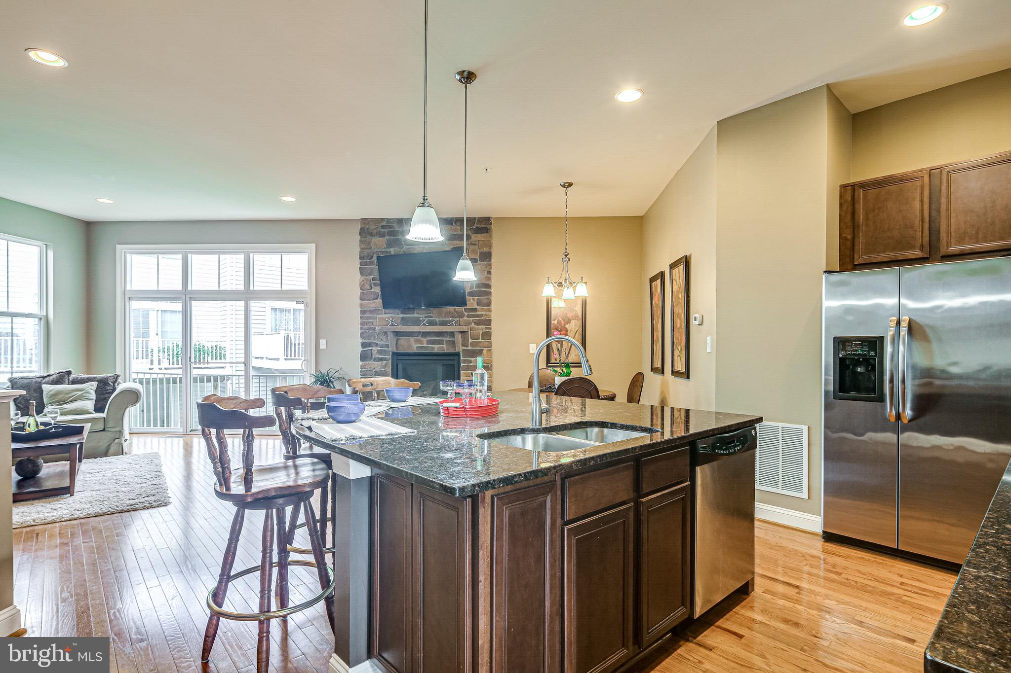 9846 Garden Ranges Laurel, MD 20723 - Photo 4 of 31 Updated Kitchen with Pendant Lighting