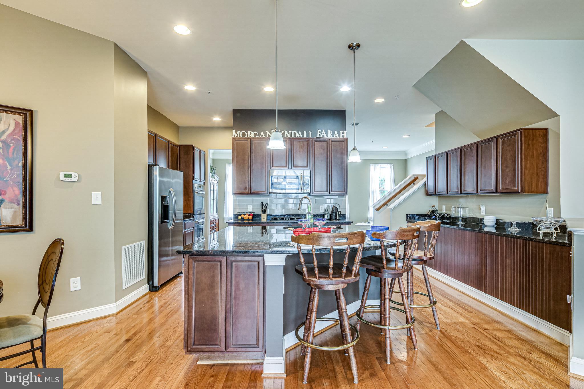 9846 Garden Ranges Laurel, MD 20723 - Photo 5 of 31 Kitchen with Oversized Center Island