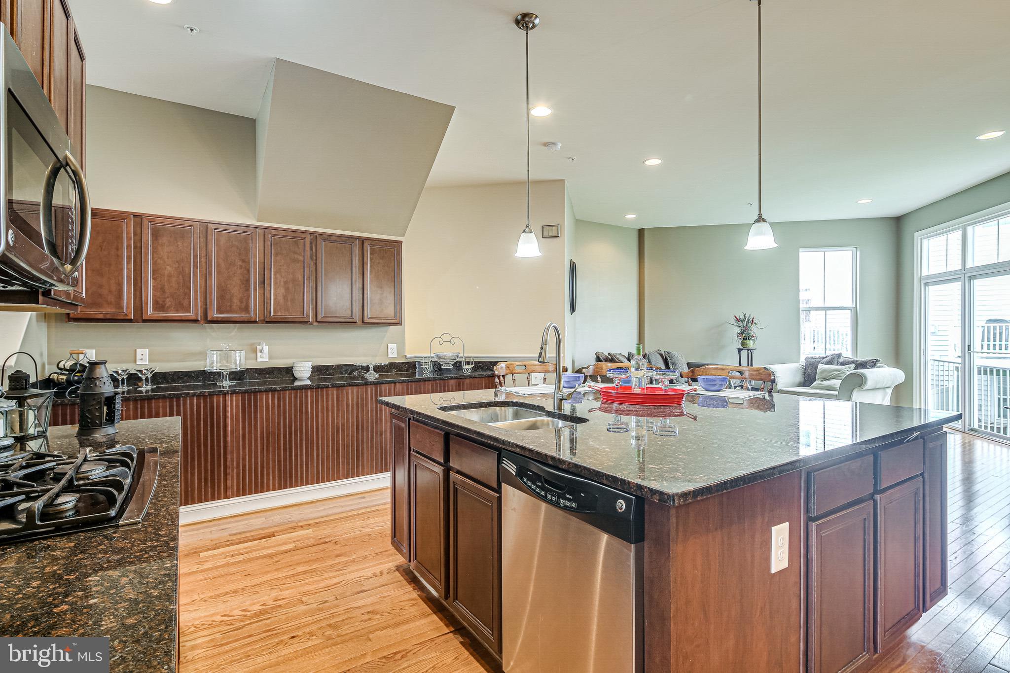 9846 Garden Ranges Laurel, MD 20723 - Photo 9 of 31 Kitchen Overlooking Living Room