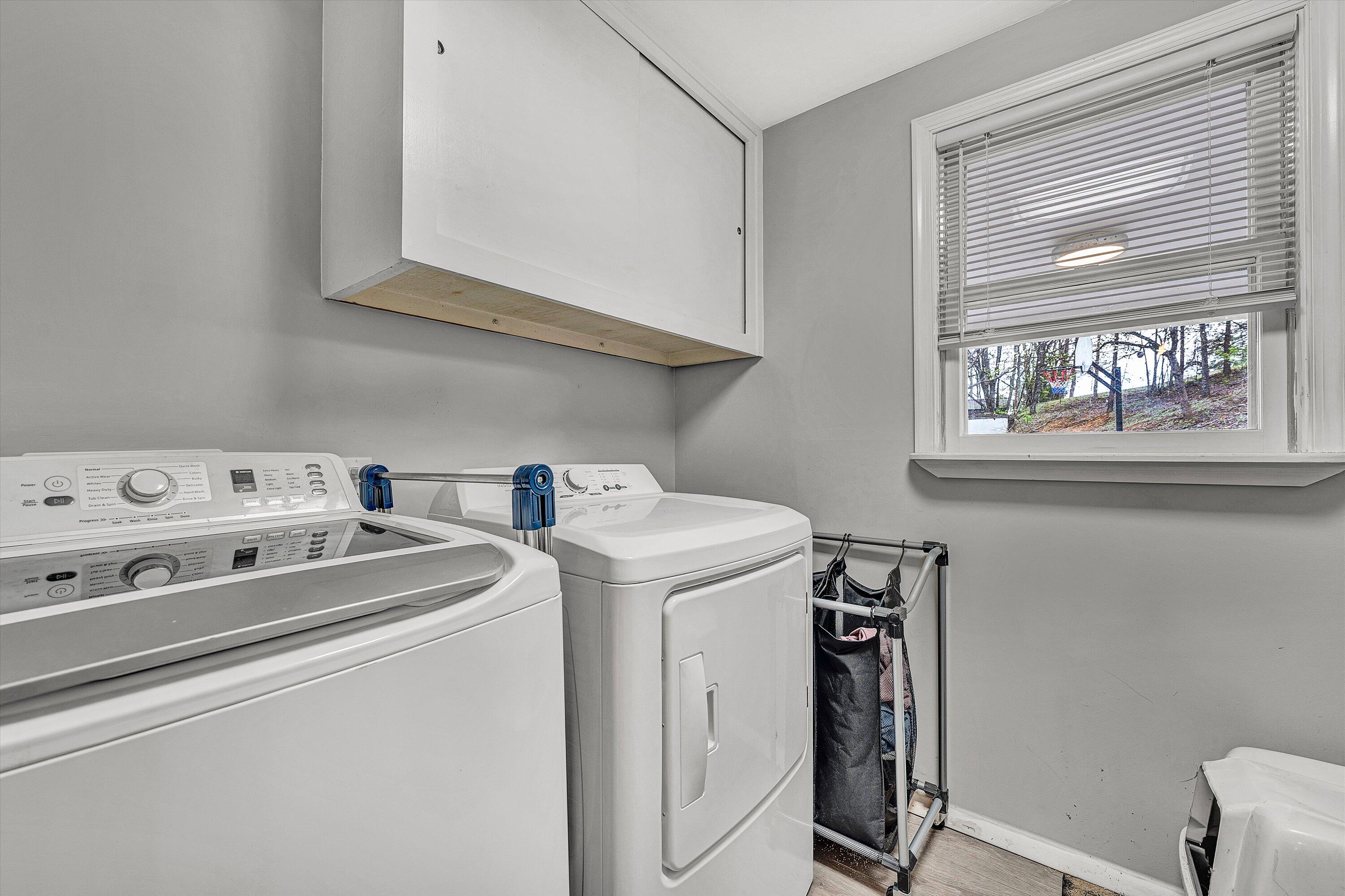 2238 Houston Mines Road Troutville, VA 24175 - Photo 17 of 36 a utility room with dryer and washer