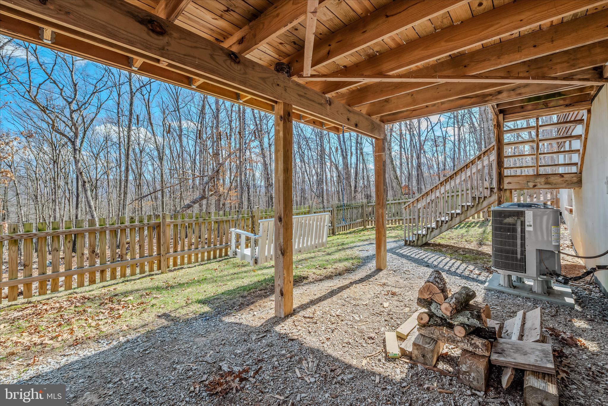2910 Milo School Road Great Cacapon, WV 25422 - Photo 29 of 55 Backyard Patio