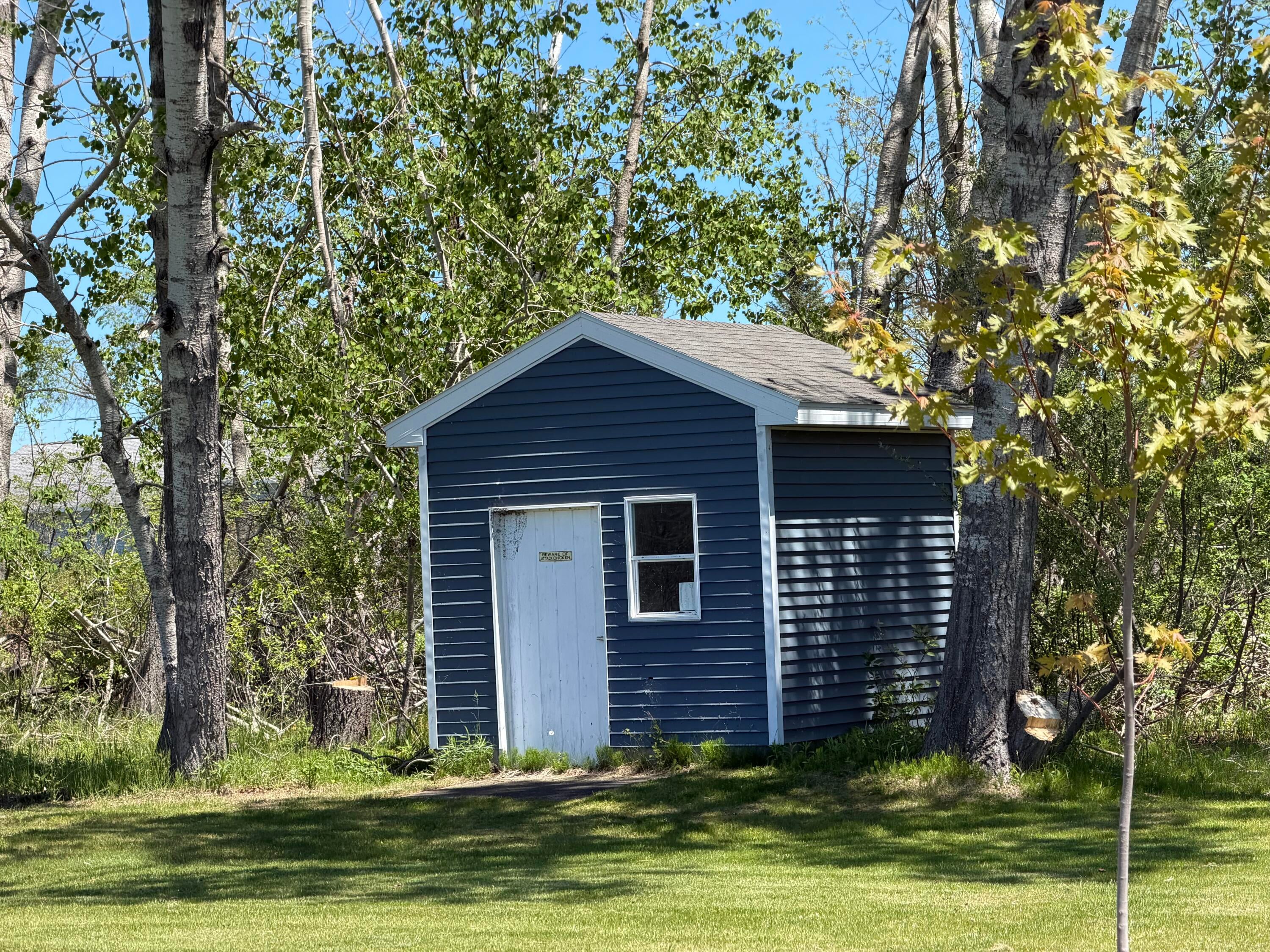 1205 Partridge Point Road North Alpena, MI 49707 - Photo 77 of 106 CHICKEN COOP FOR THE KIDS WHEN THEY WERE SMALL