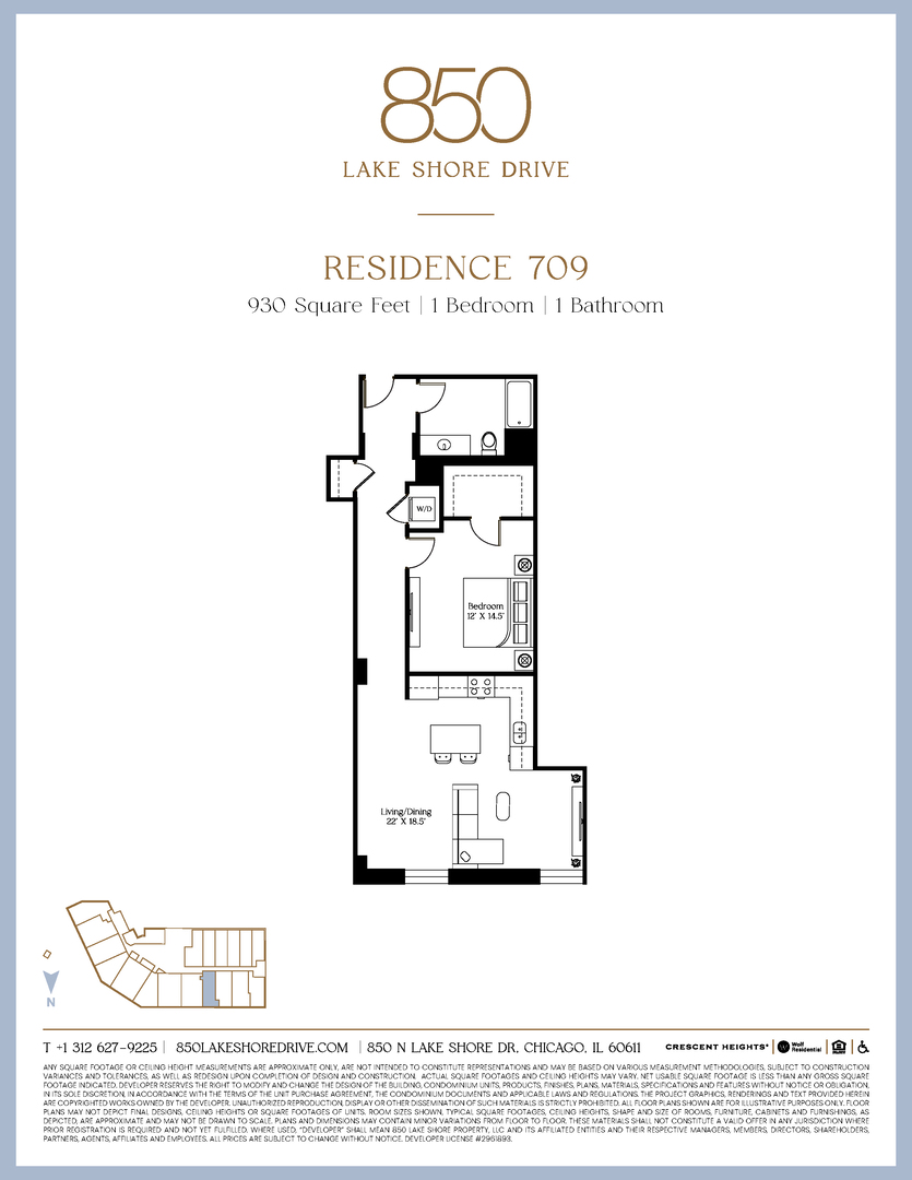850 North Lake Shore Drive, Unit 709 Chicago, IL 60611 - Photo 18 of 18 unknown