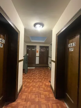 a view of a hallway