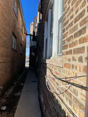 a close up of a door