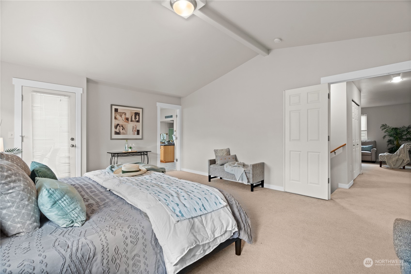 1012 186th Street Southeast Bothell, WA 98012 - Photo 20 of 40 a bedroom with a bed and a couch