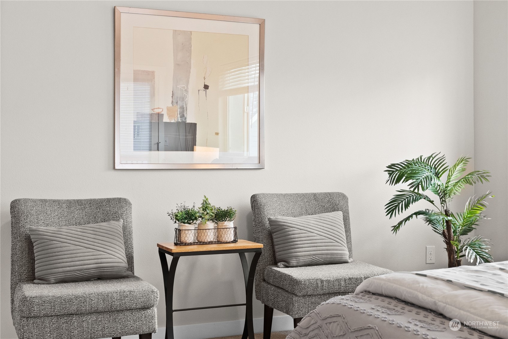 1012 186th Street Southeast Bothell, WA 98012 - Photo 36 of 40 a living room with furniture and a potted plant