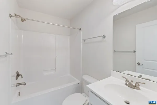 a view of room and front door