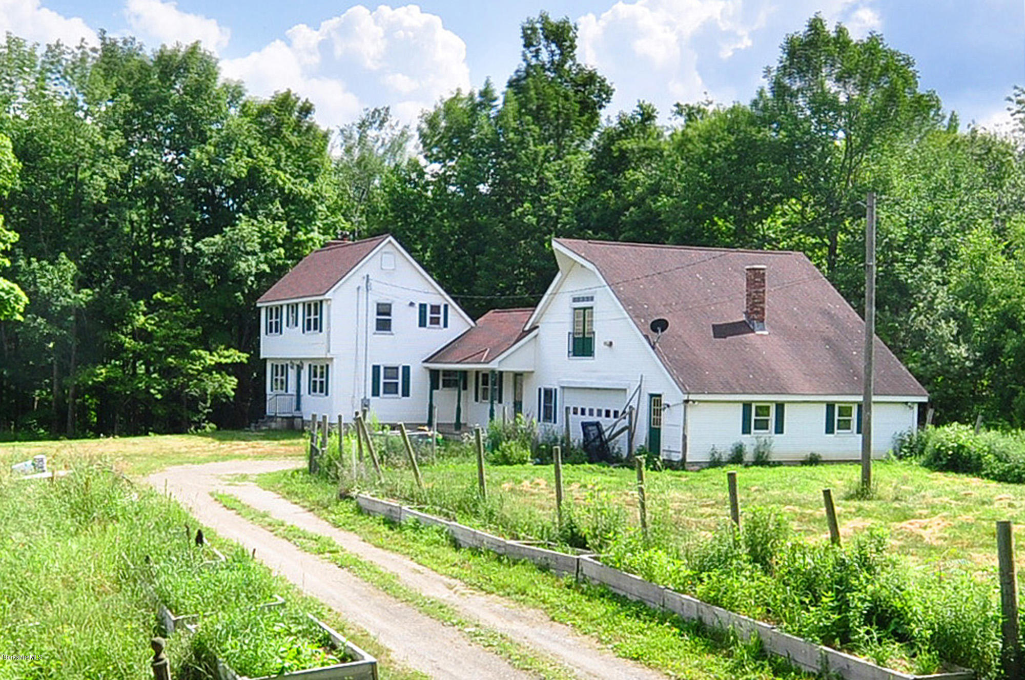 6 Johnnycake Hill Road Chester, MA 01011 - Photo 43 of 43 a front view of house with yard and green space