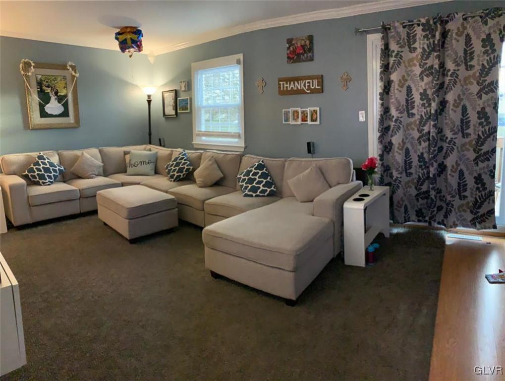 1097 Barnside Road Allentown, PA 18103 - Photo 7 of 23 Living Room ~ leads out to a 2nd floor deck