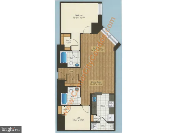 $2,900 | 1600-18 Arch Street, Unit 914, Philadelphia, PA 19103
