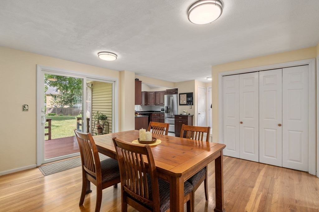 27 Prospect Avenue Arlington, MA 02476 - Photo 17 of 42 a view of a dining room with furniture and wooden floor