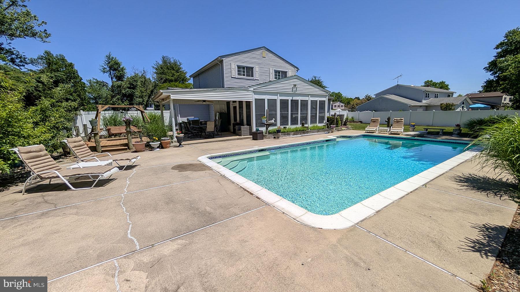9 Wolfpack Road Hamilton, NJ 08619 - Photo 44 of 57 Sunny oasis with inviting pool.