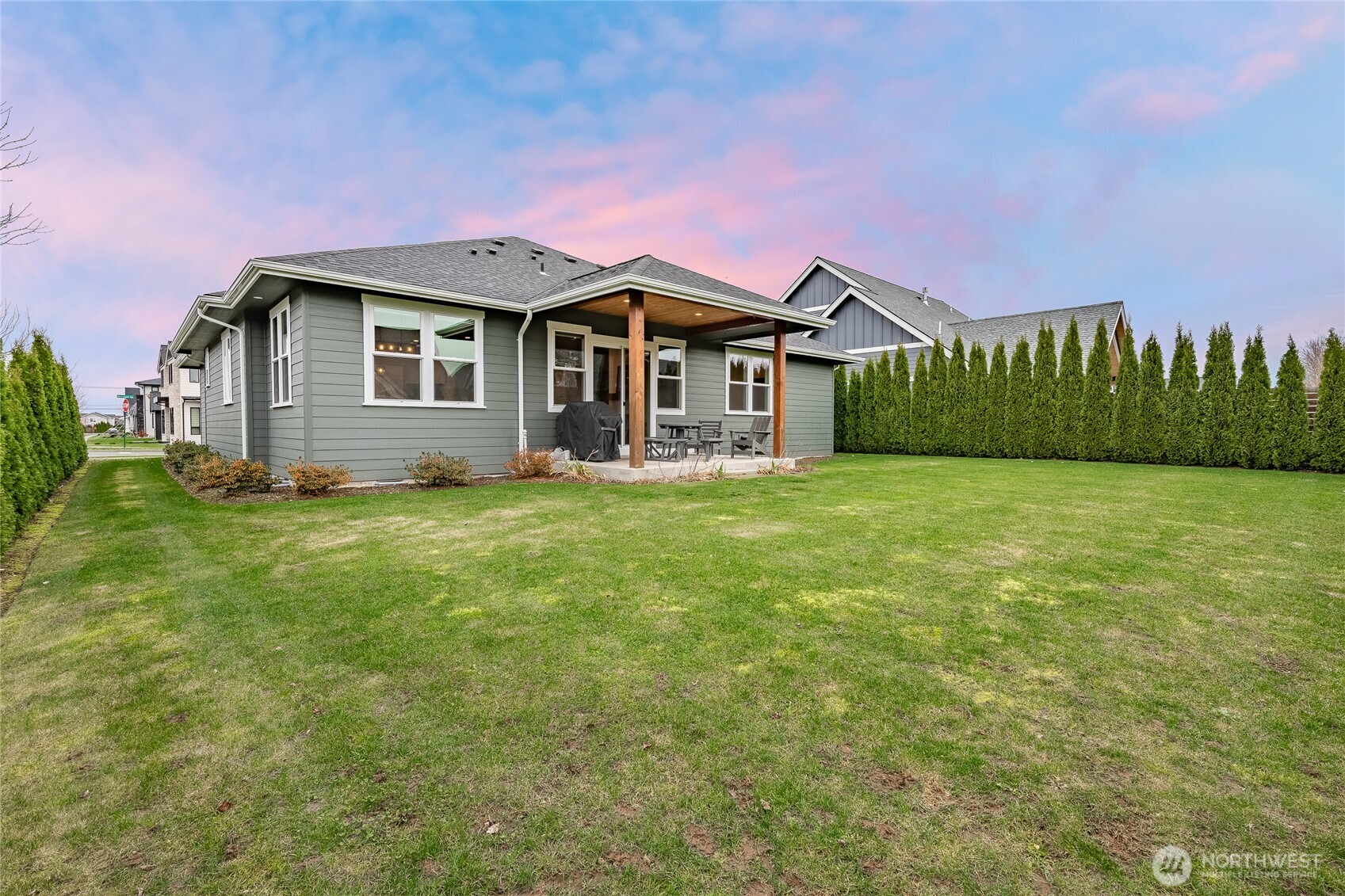 2202 Berryman Loop Lynden, WA 98264 - Photo 38 of 39 a front view of a house with garden