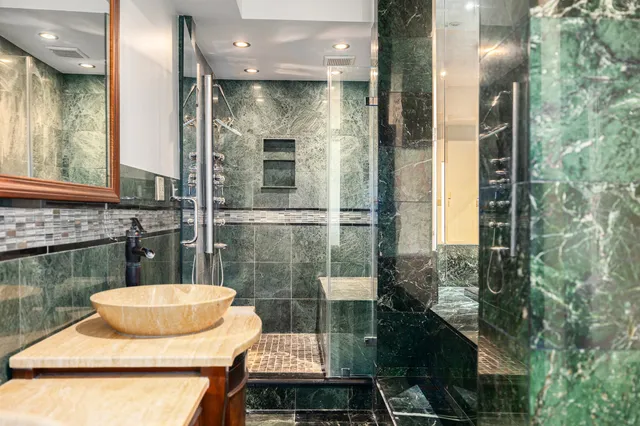 a view of a living room and entry way