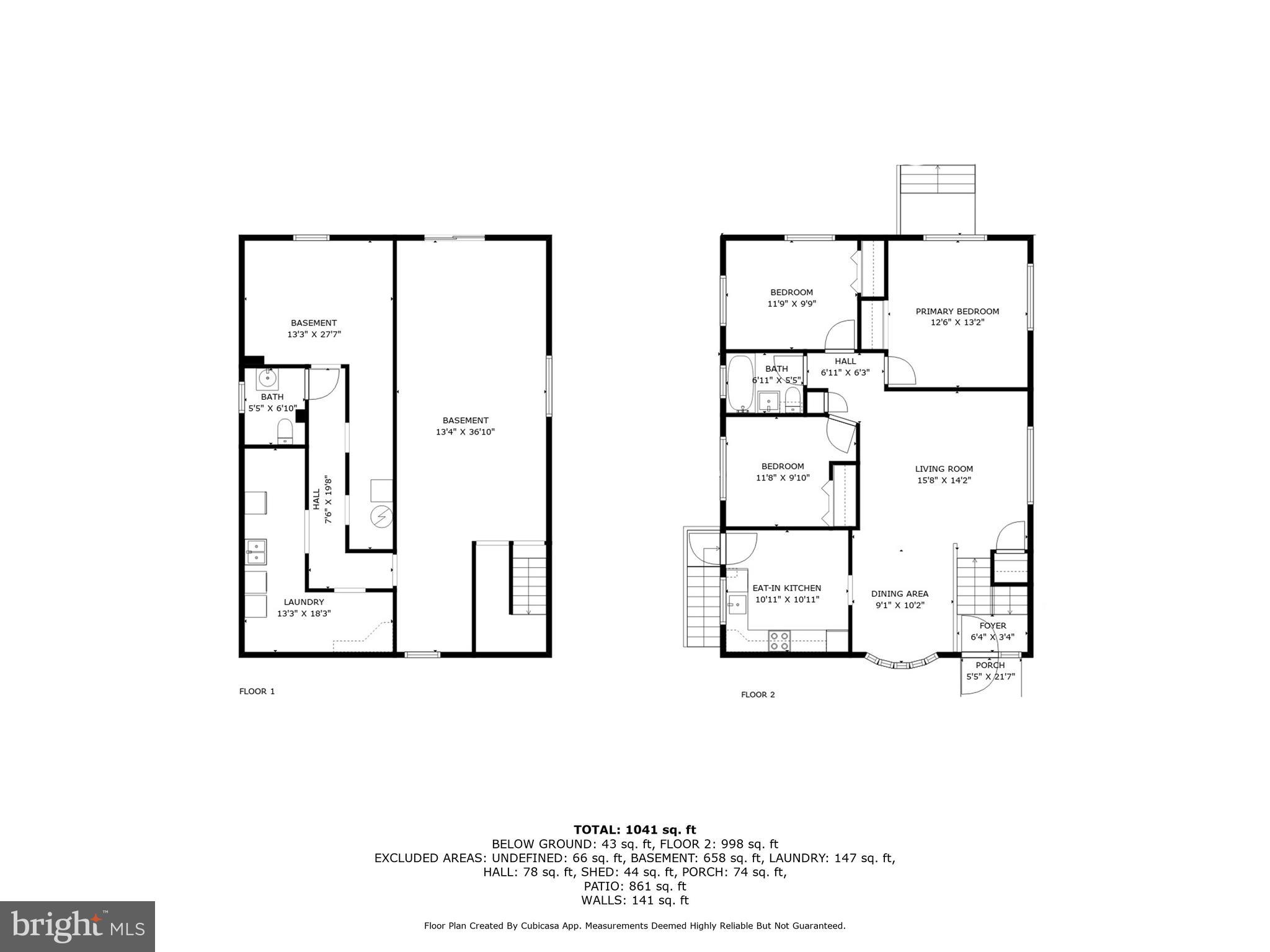 4329 H Street Southeast Washington, DC 20019 - Photo 33 of 34 Main and lower levels
