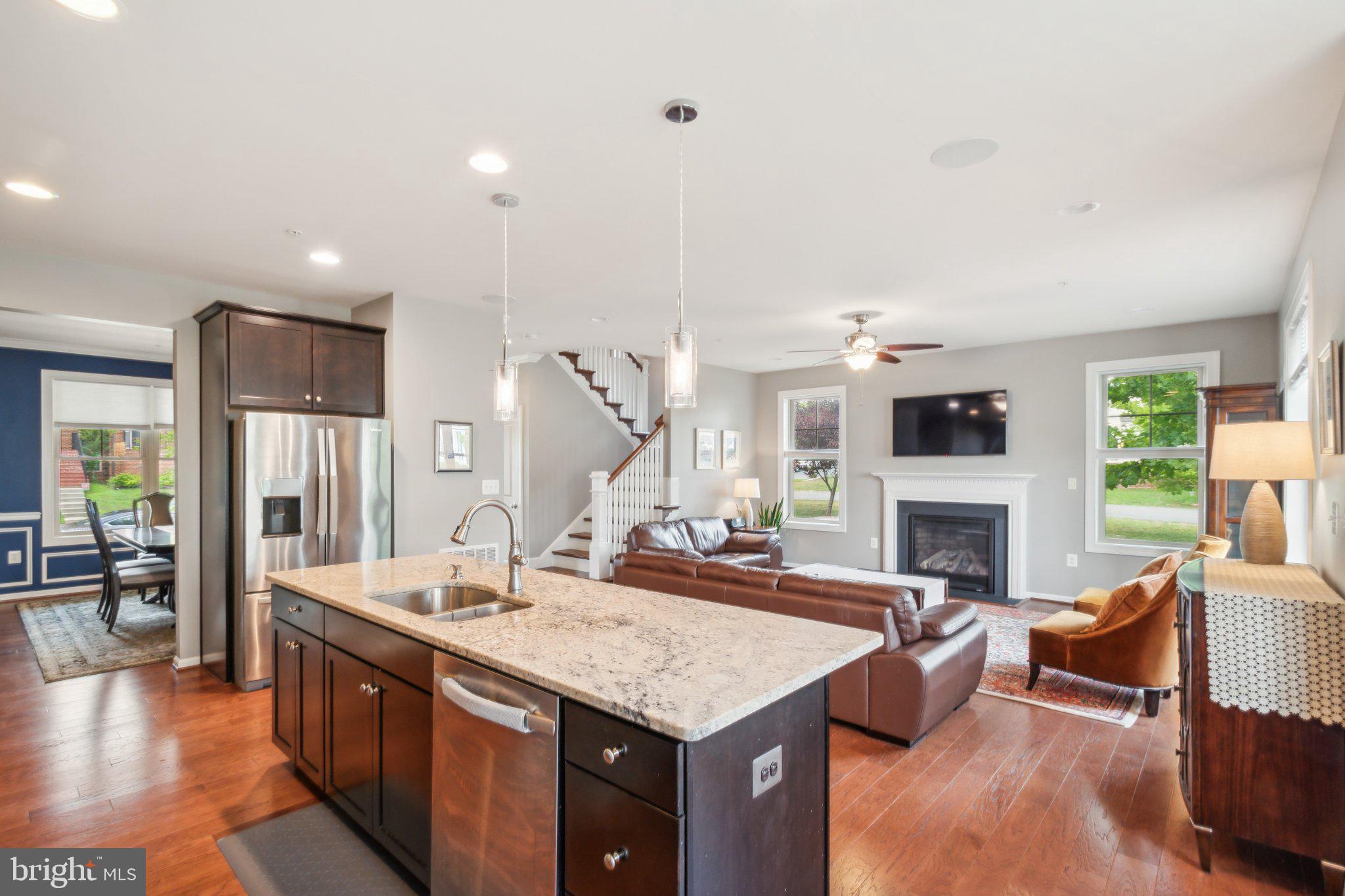 13305 Windy Meadow Lane Silver Spring, MD 20906 - Photo 7 of 25 Modern open-concept living space.