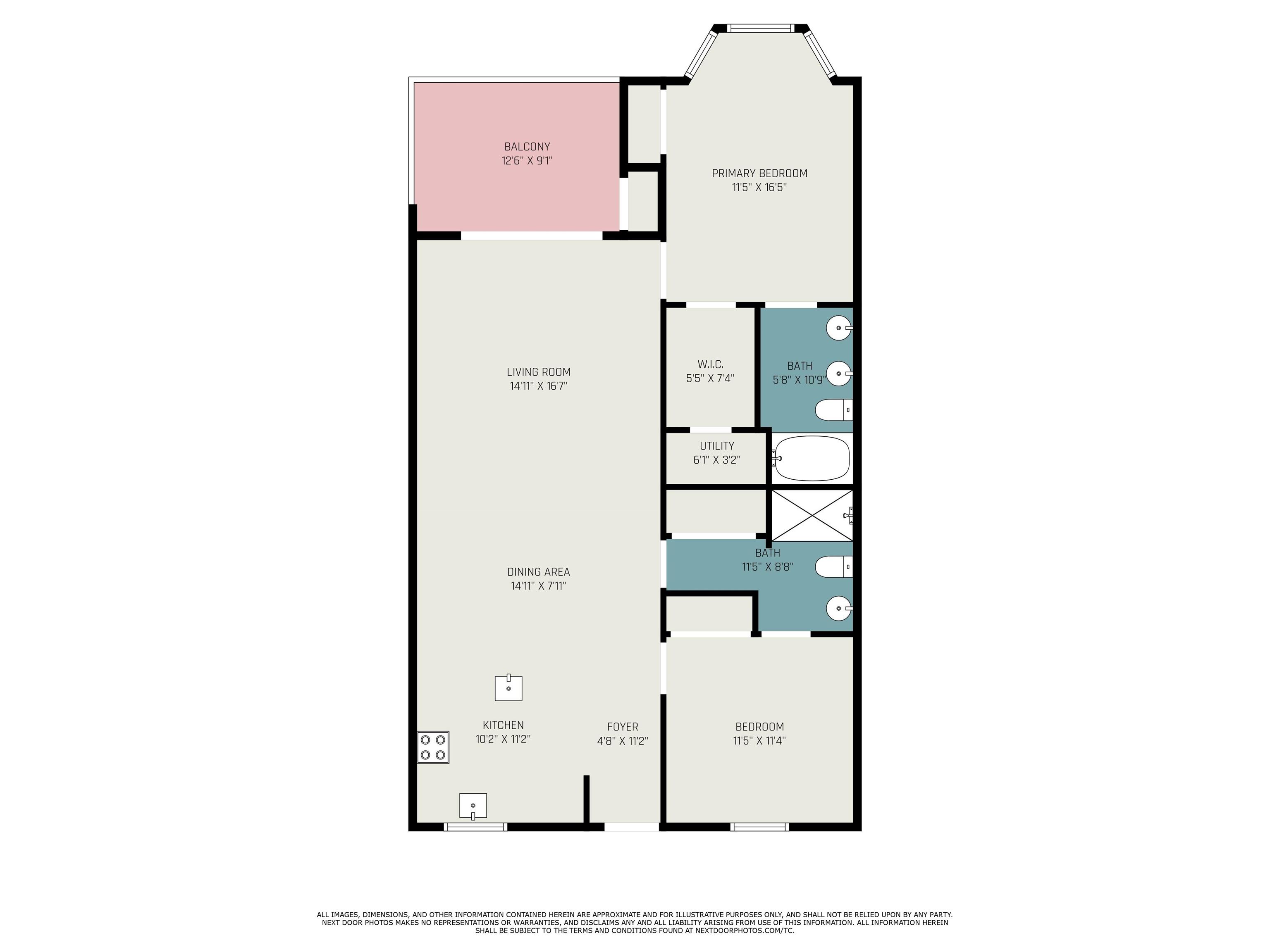 4895 Luster Leaf Circle, Unit 302 Myrtle Beach, SC 29577 - Photo 20 of 20 Home floor plan
