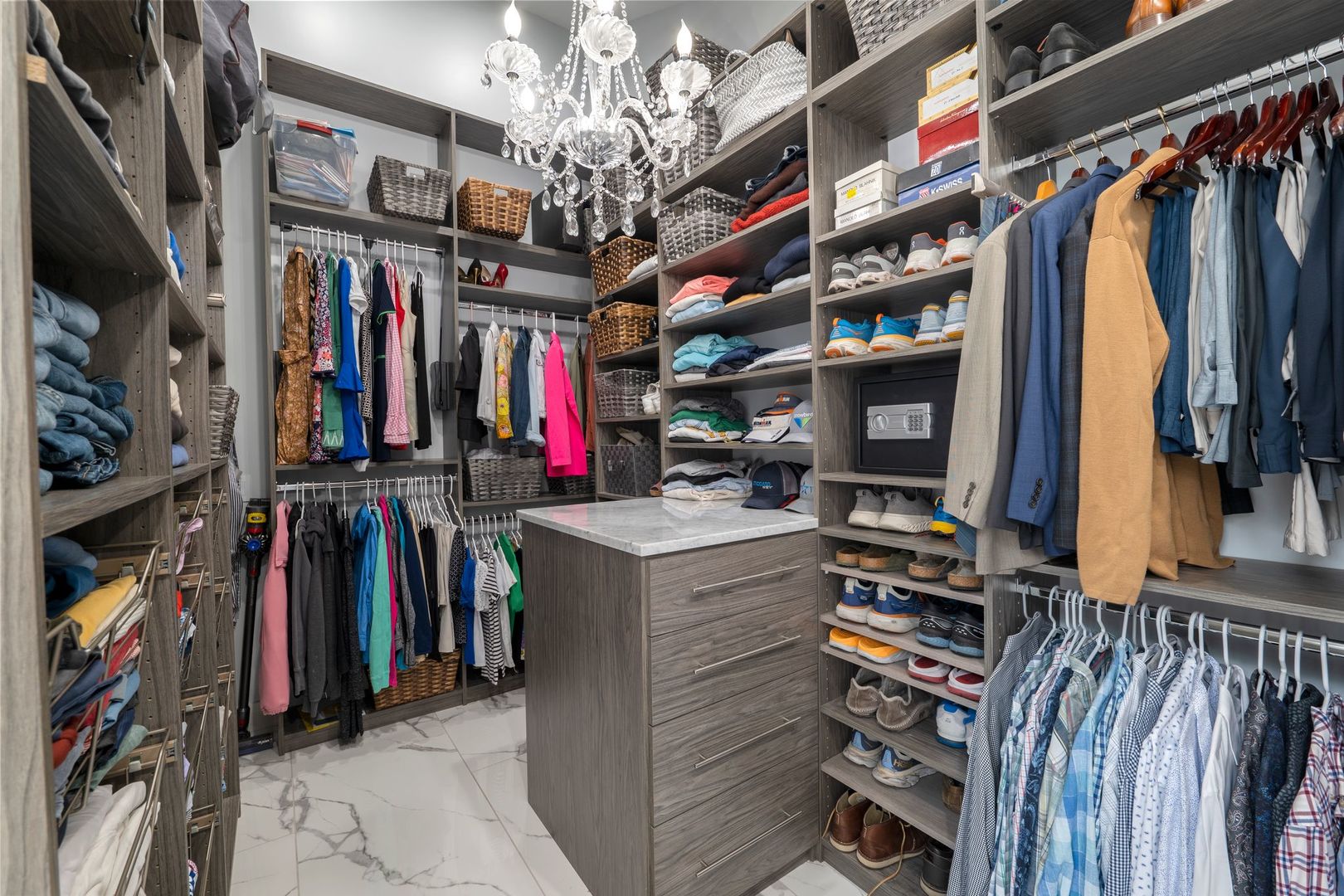 620 West Old Elm Road Lake Forest, IL 60045 - Photo 34 of 77 a view of walk in closet with clothes and shoes