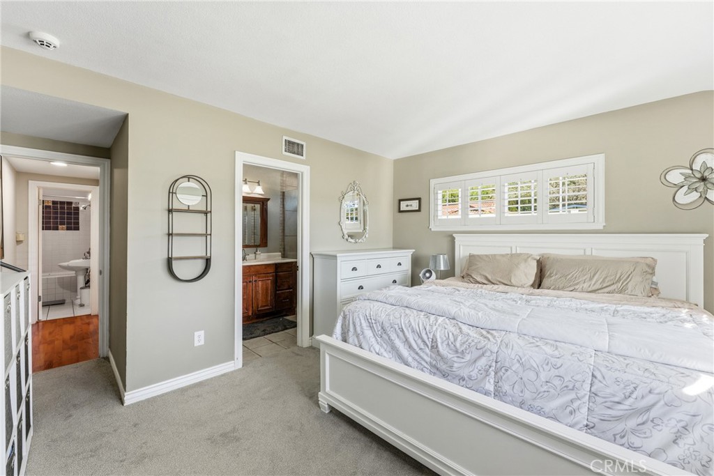 3465 Conata Street Duarte, CA 91010 - Photo 28 of 36 a bedroom with a large bed and closet