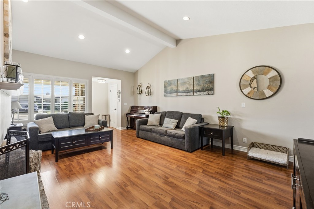 3465 Conata Street Duarte, CA 91010 - Photo 5 of 36 a living room with furniture and a wooden floor