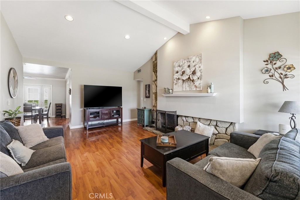 3465 Conata Street Duarte, CA 91010 - Photo 6 of 36 a living room with furniture and a flat screen tv