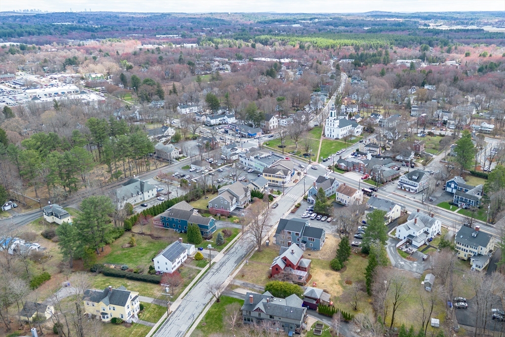 34 Fletcher Road Bedford, MA 01730 - Photo 38 of 42 an aerial view of residential houses with outdoor space