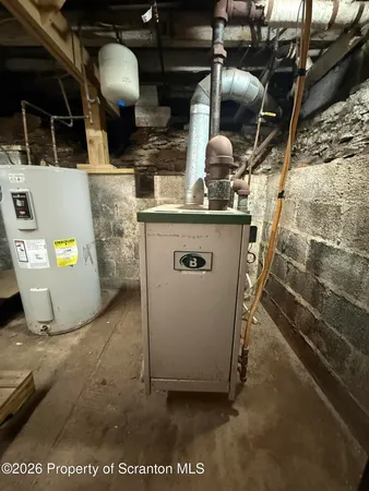 a view of water heater room