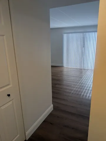 a view of wooden floor