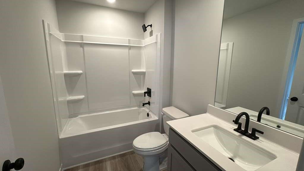 2666 Harbor Rdg Pass Gainesville, GA 30507 - Photo 17 of 41 a bathroom with a sink toilet tub and shower