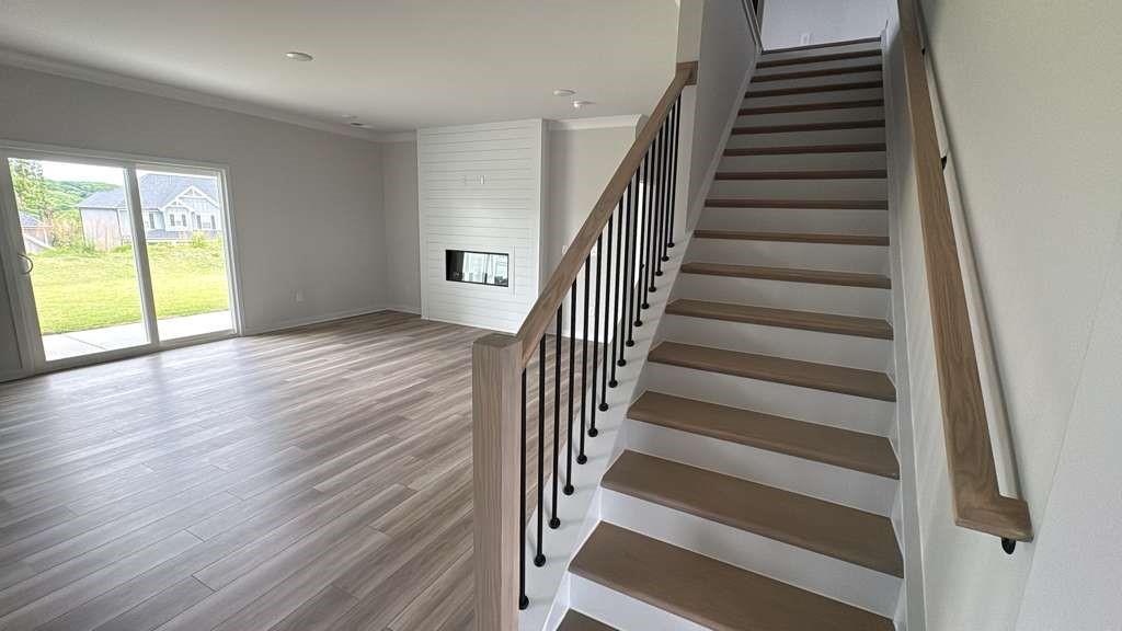 2666 Harbor Rdg Pass Gainesville, GA 30507 - Photo 9 of 41 a view of entryway with wooden floor