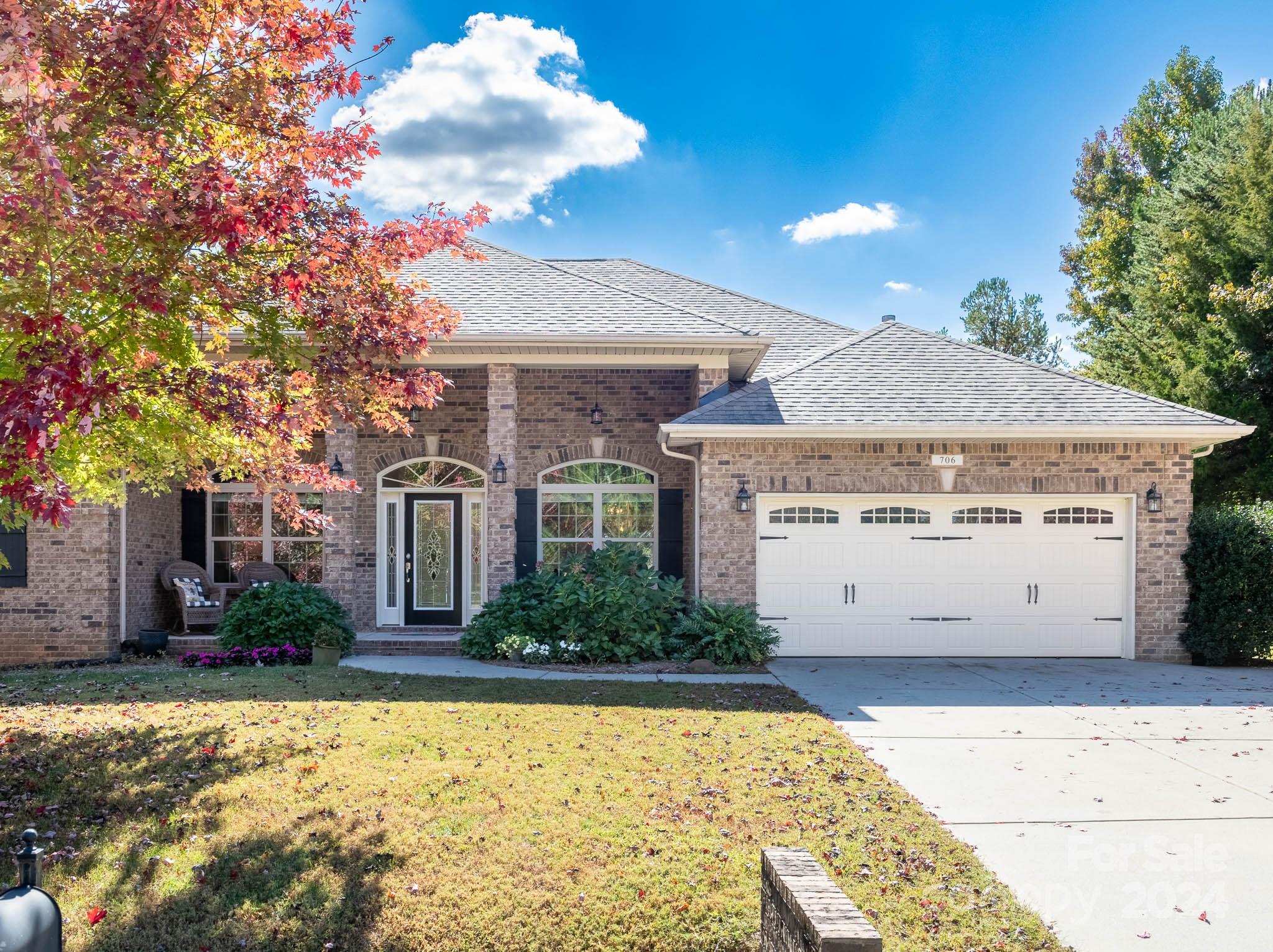 706 Houston Road Troutman, NC 28166 - Photo 1 of 39 a view of a house with a yard