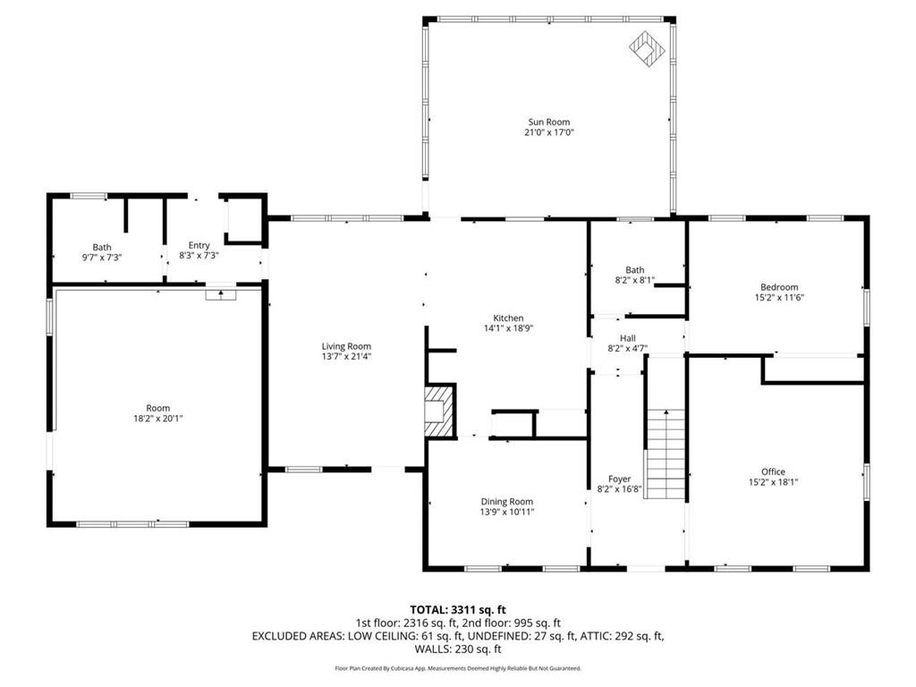 205 Hart Circle Dallas, GA 30132 - Photo 36 of 44 a picture of a floor plan