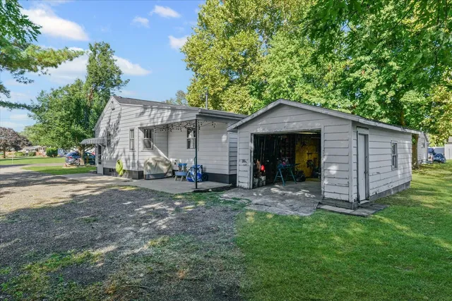 a view of storage and utility room