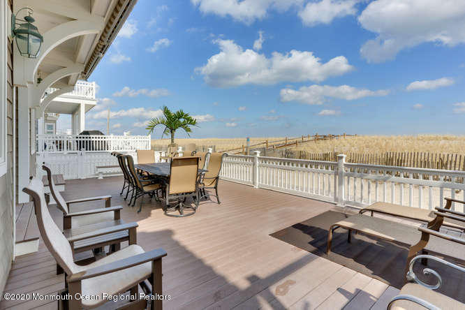 3446 Ocean Road Lavallette, NJ 08735 - Photo 41 of 58 a view of a terrace with chairs