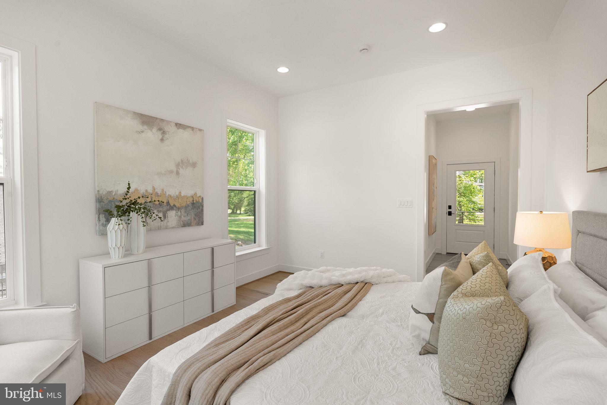 7207 Barnett Road Bethesda, MD 20817 - Photo 23 of 27 a bedroom with a bed and a window