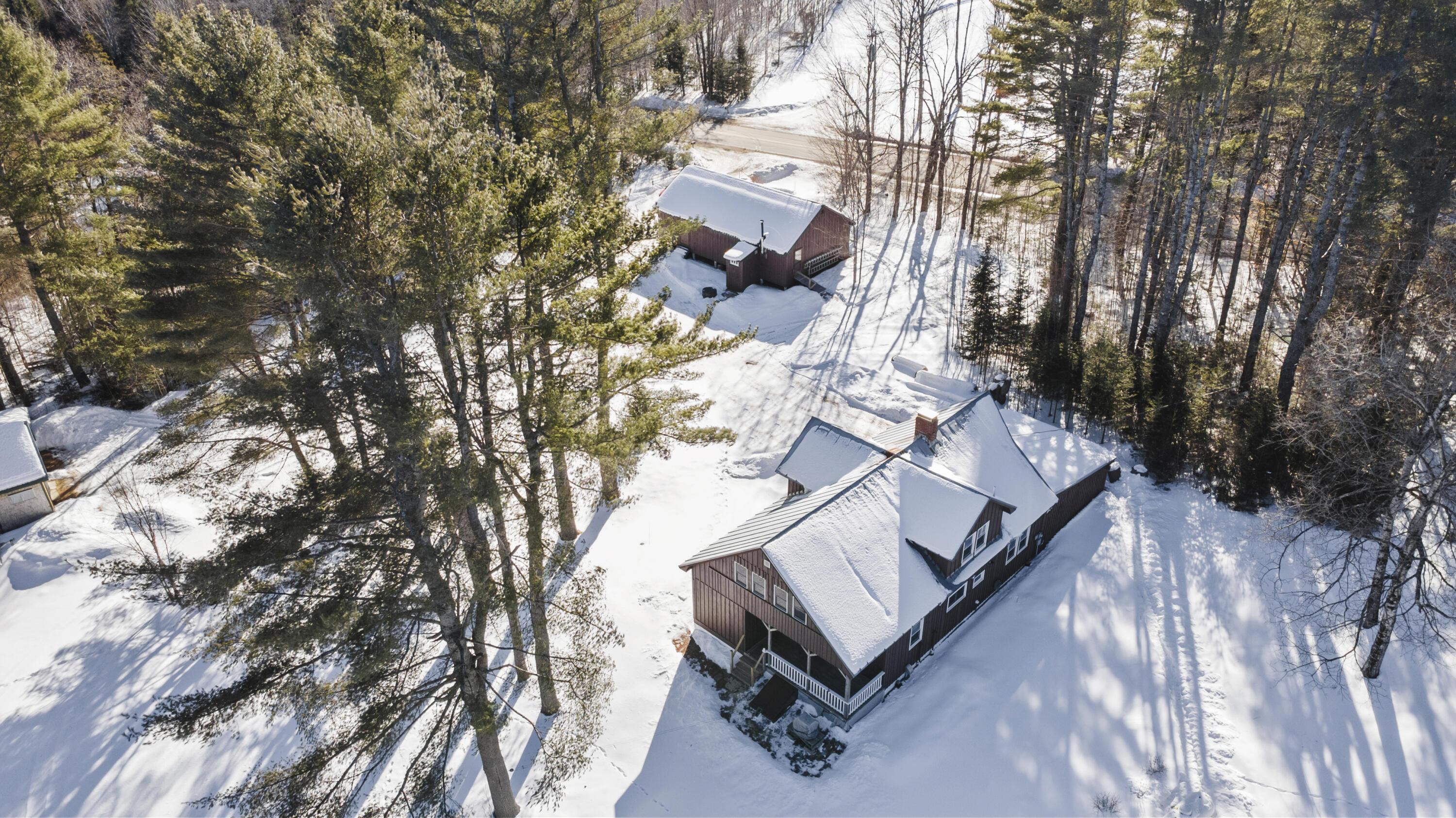 162 Wellington Road Harmony, ME 04942 - Photo 40 of 50 40 Aerial from Backyard